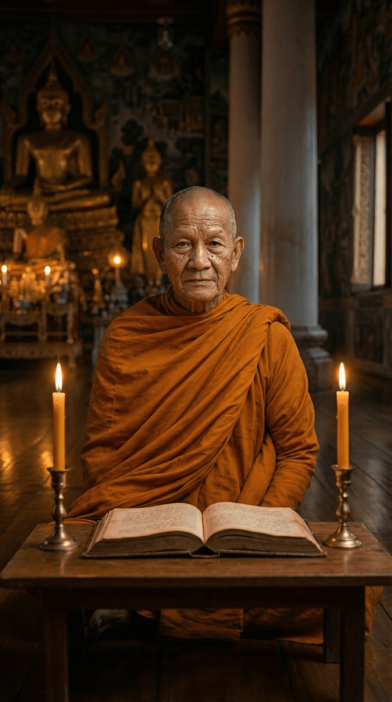 Aris The Still in candlelit setting